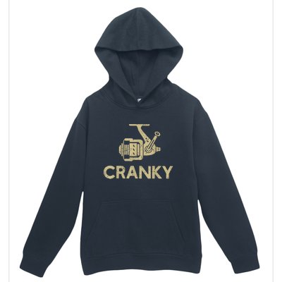 Crankbait Fishing Lure Cranky Funny Gift Ideas For Fishing Urban Pullover Hoodie