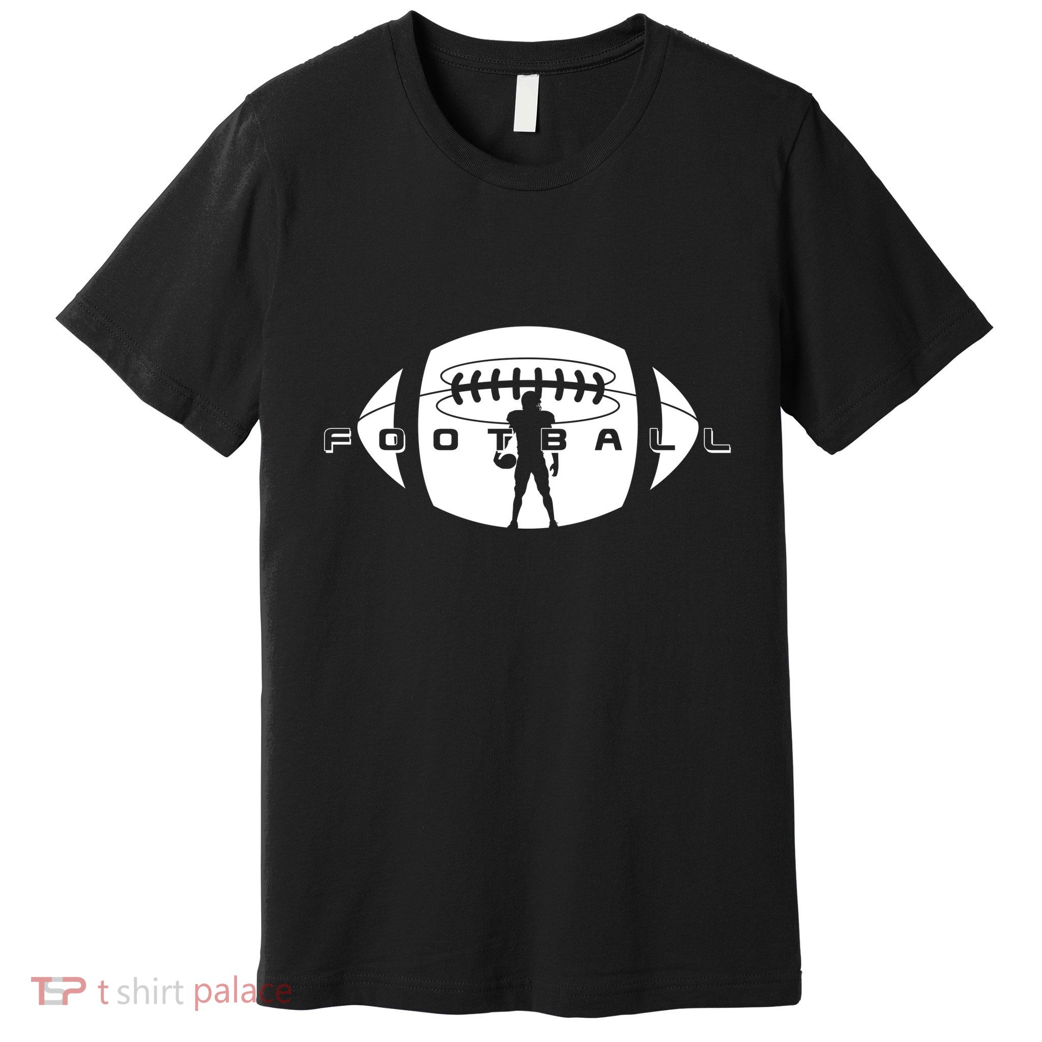 Cool Football Logo Sports Fan Premium T-Shirt