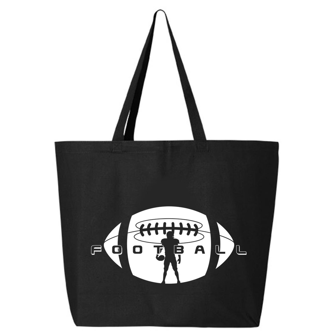 Cool Football Logo Sports Fan 25L Jumbo Tote