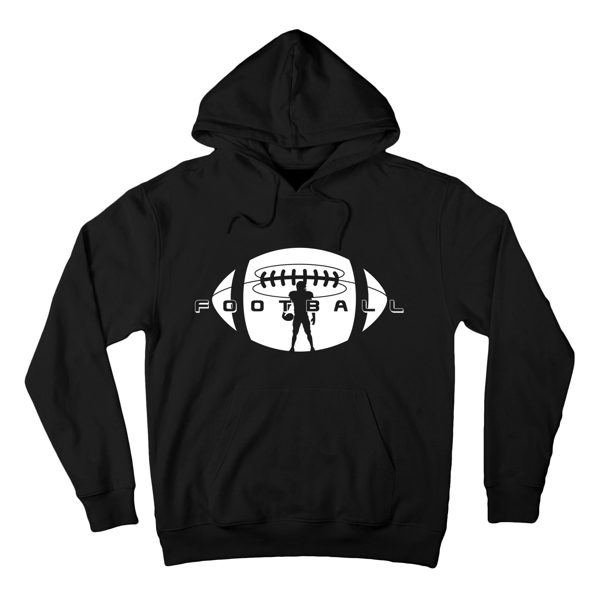 Cool Football Logo Sports Fan Tall Hoodie