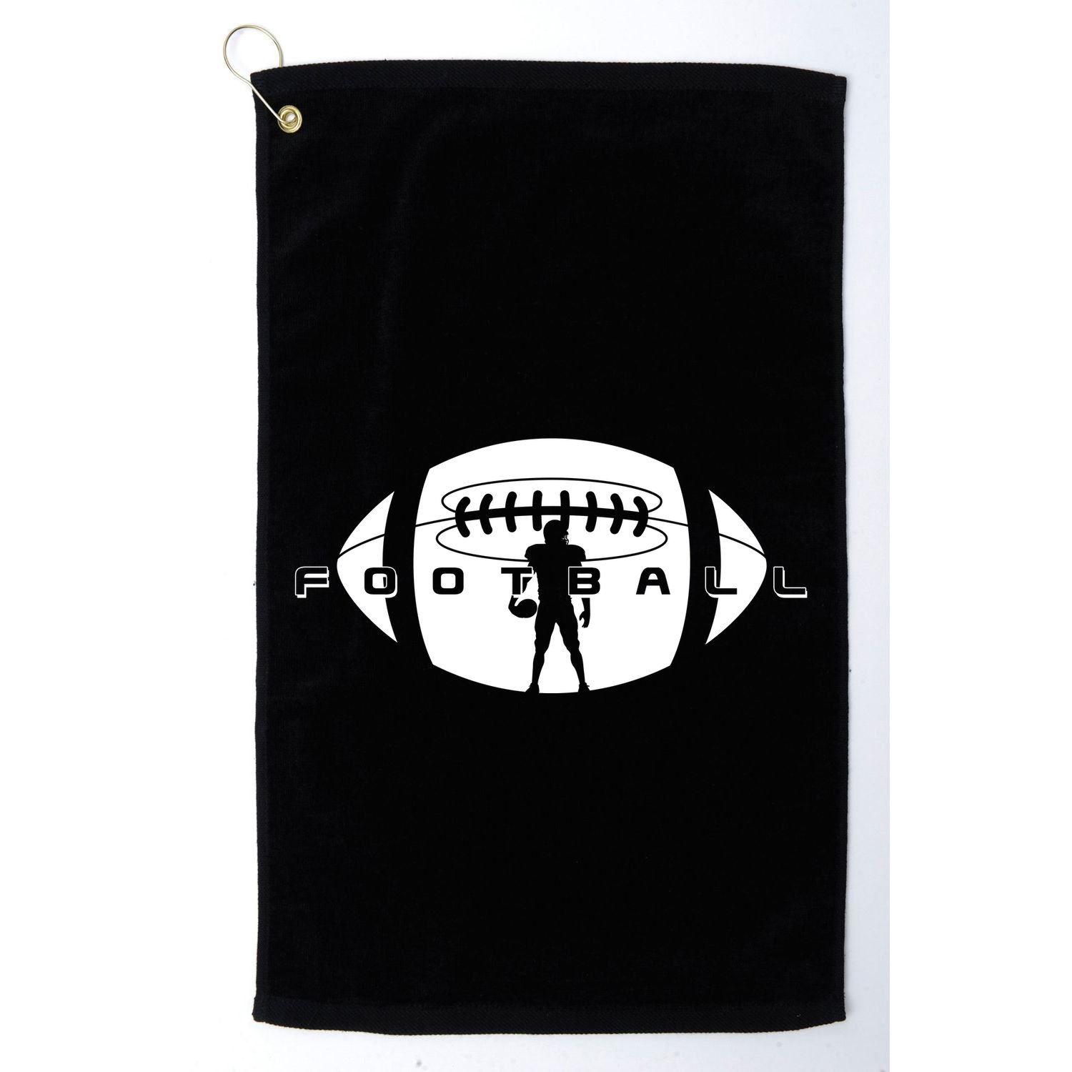 Cool Football Logo Sports Fan Golf Towel