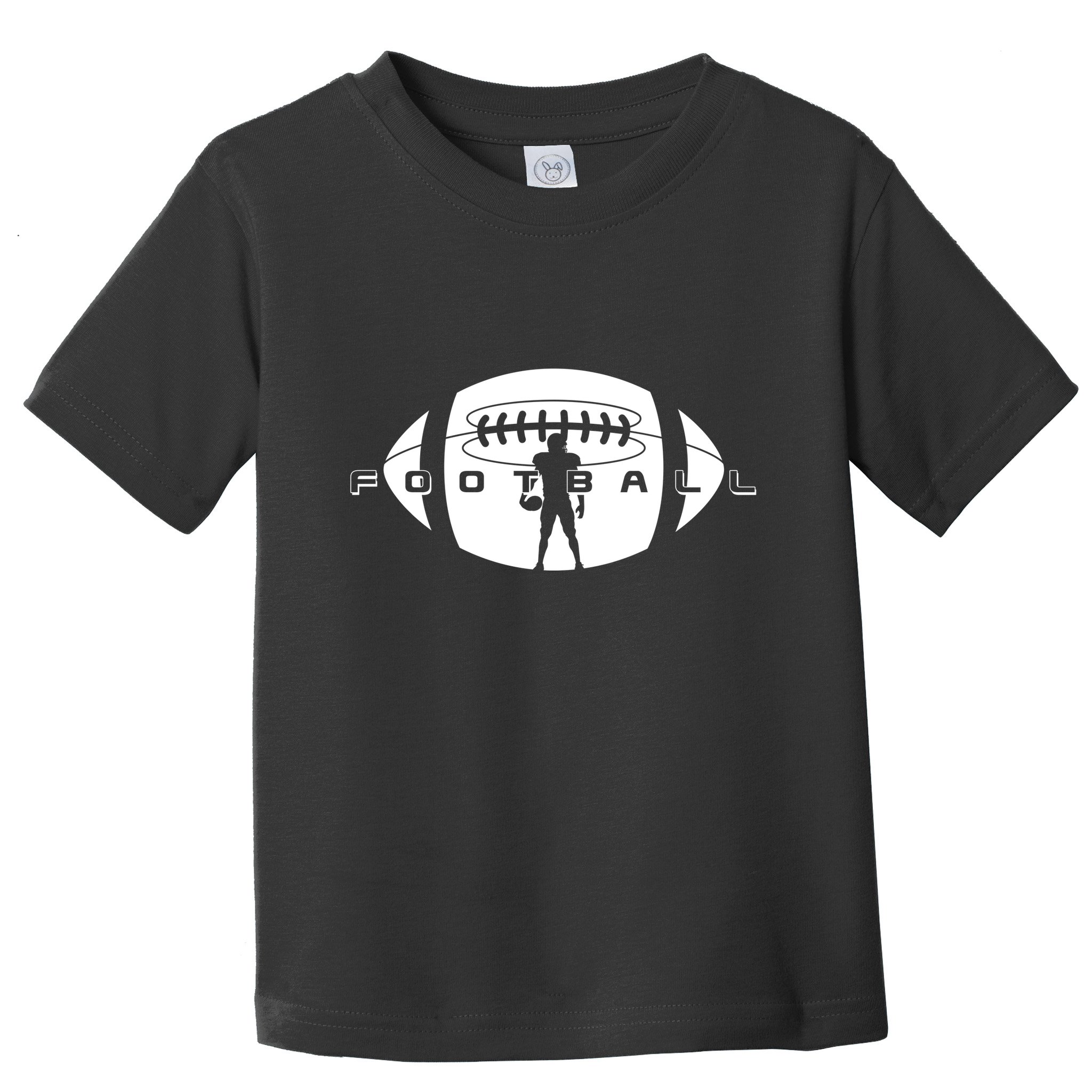 Cool Football Logo Sports Fan Toddler T-Shirt