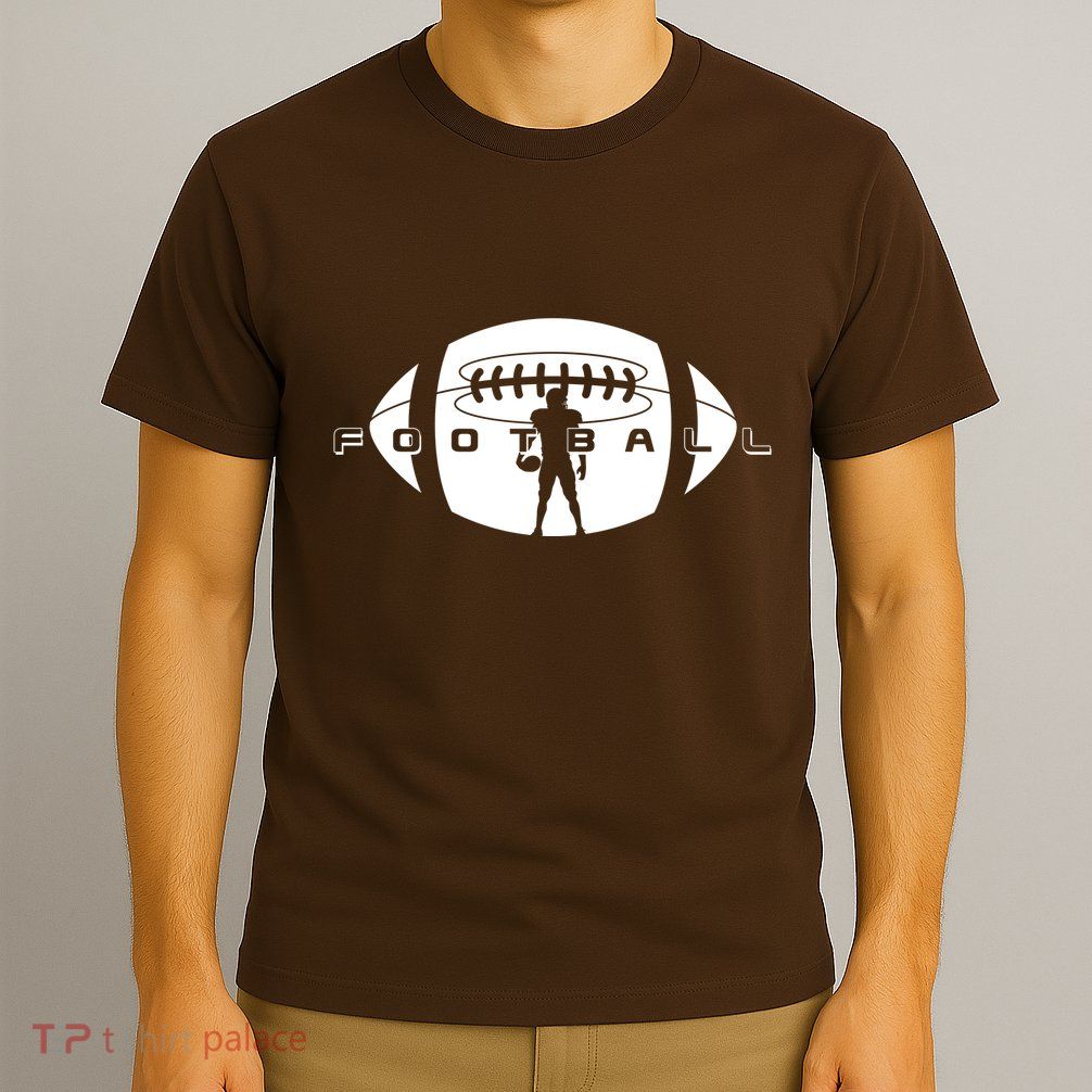 Cool Football Logo Sports Fan T-Shirt