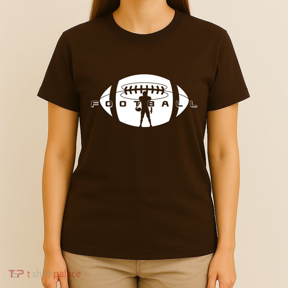 Cool Football Logo Sports Fan T-Shirt