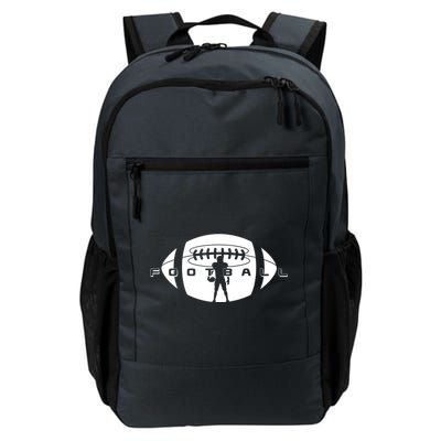 Cool Football Logo Sports Fan Daily Commute Backpack