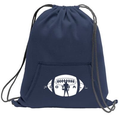 Cool Football Logo Sports Fan Sweatshirt Cinch Pack Bag