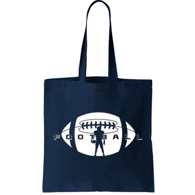 Cool Football Logo Sports Fan Tote Bag