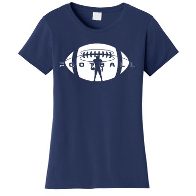 Cool Football Logo Sports Fan Women's T-Shirt