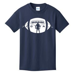 Cool Football Logo Sports Fan Kids T-Shirt