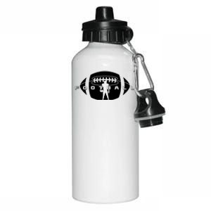 Cool Football Logo Sports Fan Aluminum Water Bottle