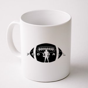 Cool Football Logo Sports Fan Coffee Mug