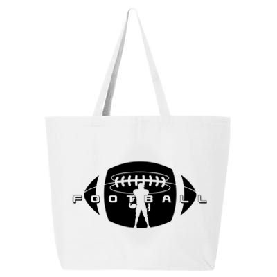 Cool Football Logo Sports Fan 25L Jumbo Tote