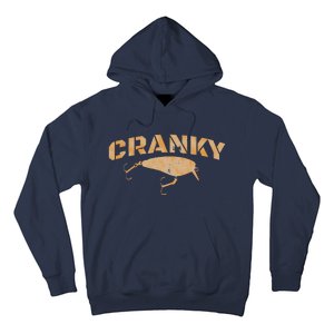 Crankbait Fishing Lure Cranky Funny Gift Ideas For Fishing Hoodie