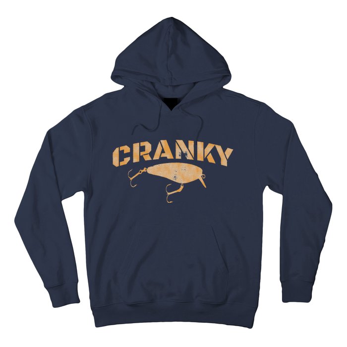 Crankbait Fishing Lure Cranky Funny Gift Ideas For Fishing Hoodie