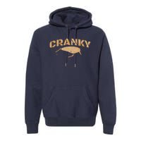 Crankbait Fishing Lure Cranky Funny Gift Ideas For Fishing Premium Hoodie