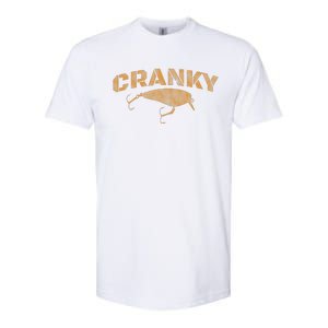 Crankbait Fishing Lure Cranky Funny Gift Ideas For Fishing Softstyle CVC T-Shirt