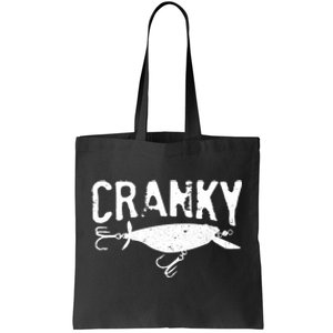 Crankbait Fishing Lure Humor Fishermen Tote Bag