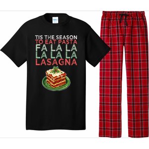 Christmas Fa la Lasagna Pasta Holidays Pajama Set