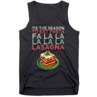 Christmas Fa la Lasagna Pasta Holidays Tank Top