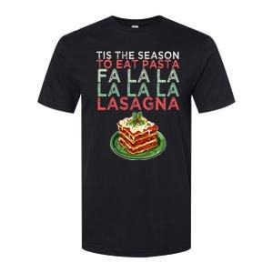 Christmas Fa la Lasagna Pasta Holidays Softstyle CVC T-Shirt