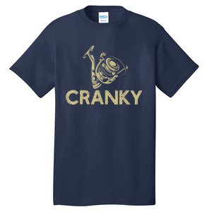 Crankbait Fishing Lure Cranky Funny Gift Ideas For Fishing Tall T-Shirt