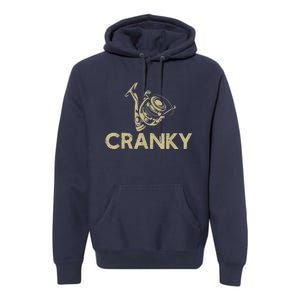 Crankbait Fishing Lure Cranky Funny Gift Ideas For Fishing Premium Hoodie