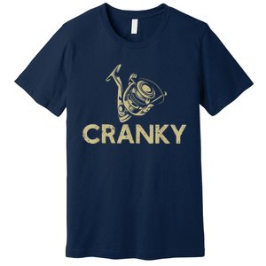 Crankbait Fishing Lure Cranky Funny Gift Ideas For Fishing Premium T-Shirt