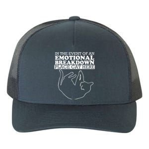 Cat For MenWomen Funny Cat For Cat DadMom Yupoong Adult 5-Panel Trucker Hat