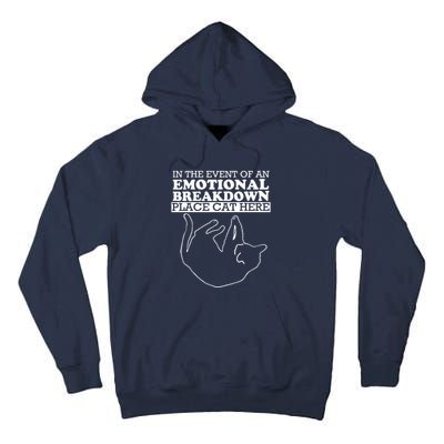 Cat For MenWomen Funny Cat For Cat DadMom Tall Hoodie