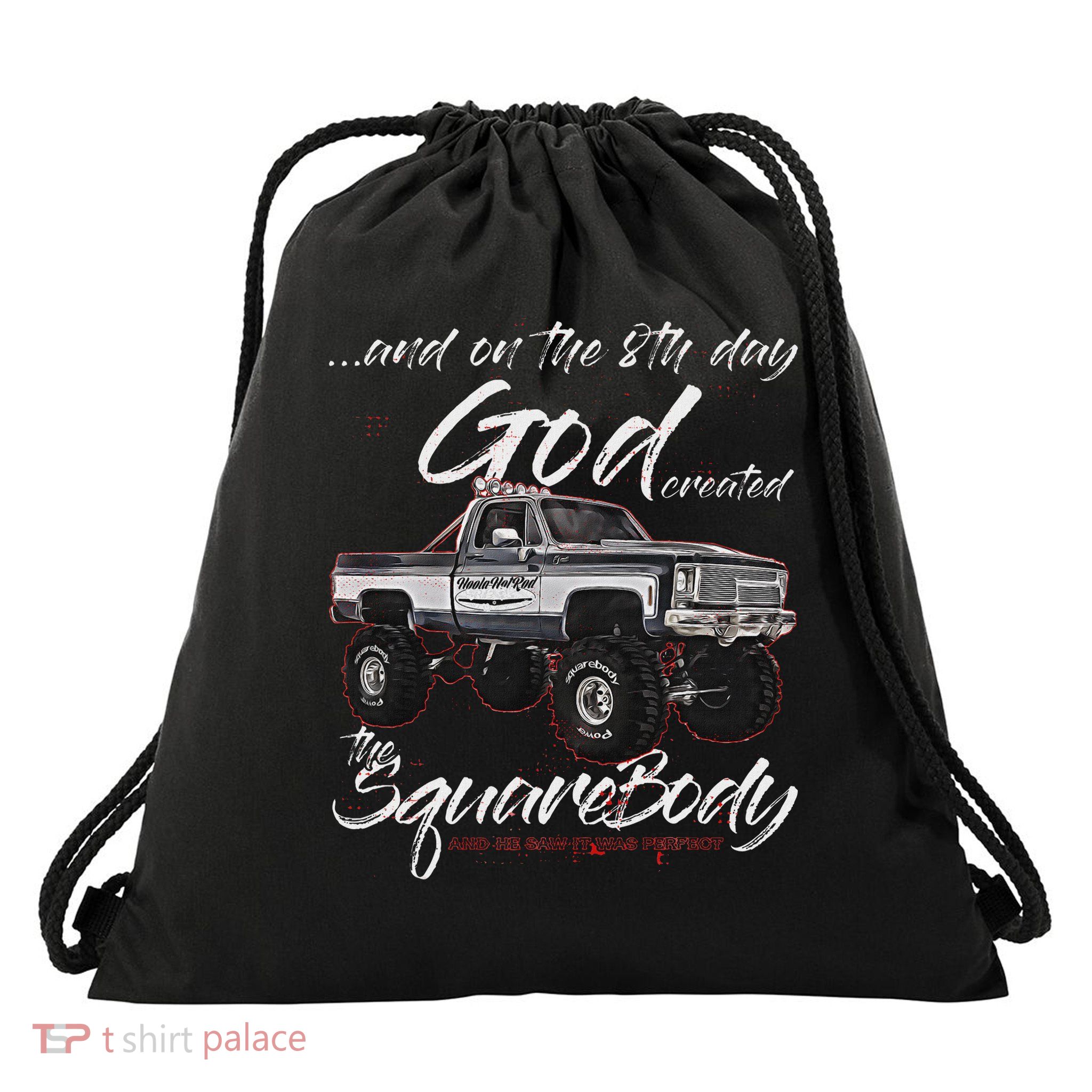 Click For More Hotrods Custom Muscle Cars Trucks 8th God,jimmy,squarebody Truck,suburban,blazer,silv Drawstring Bag