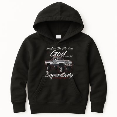 Click For More Hotrods Custom Muscle Cars Trucks 8th God,jimmy,squarebody Truck,suburban,blazer,silv Kids Hoodie