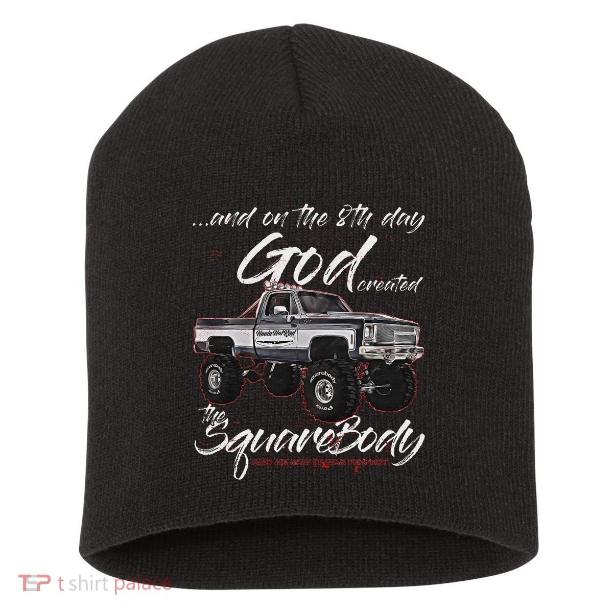 Click For More Hotrods Custom Muscle Cars Trucks 8th God,jimmy,squarebody Truck,suburban,blazer,silv Short Acrylic Beanie