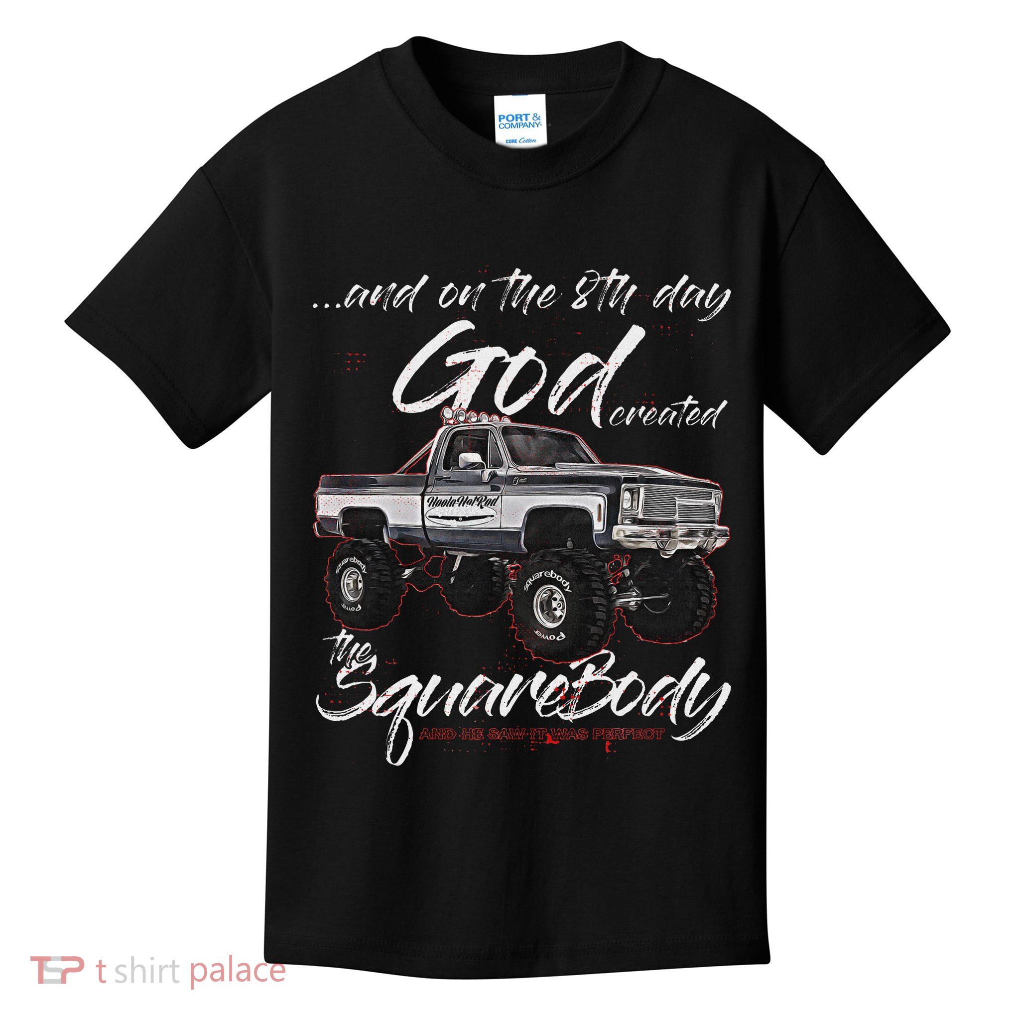 Click For More Hotrods Custom Muscle Cars Trucks 8th God,jimmy,squarebody Truck,suburban,blazer,silv Kids T-Shirt