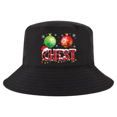 Chestnuts Funny Matching Couples Christmas Lights Nuts Chest Cool Comfort Performance Bucket Hat