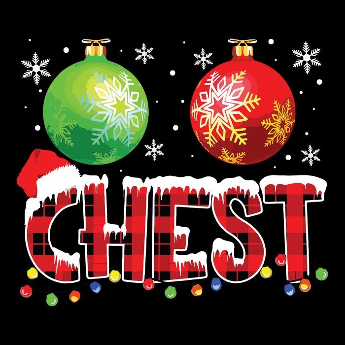 Chestnuts Funny Matching Couples Christmas Lights Nuts Chest Sustainable Bucket Hat