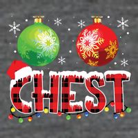 Chestnuts Funny Matching Couples Christmas Lights Nuts Chest Mesh Reversible Basketball Jersey Tank