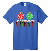 ChestNuts Funny Matching Chestnuts Christmas Couples Chest Tall T-Shirt