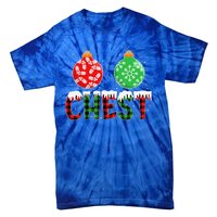 ChestNuts Funny Matching Chestnuts Christmas Couples Chest Tie-Dye T-Shirt