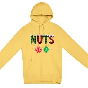 ChestNuts Funny Matching Chestnuts Christmas Couples Nuts Premium Pullover Hoodie