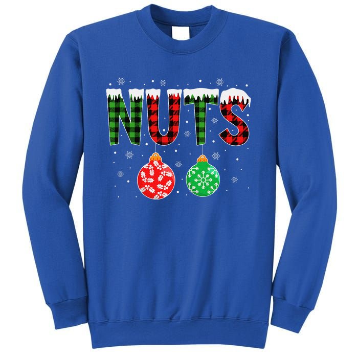 ChestNuts Funny Matching Chestnuts Christmas Couples Nuts Sweatshirt