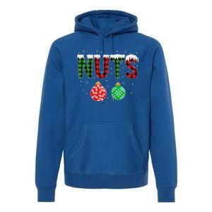 ChestNuts Funny Matching Chestnuts Christmas Couples Nuts Premium Hoodie