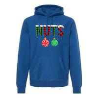 ChestNuts Funny Matching Chestnuts Christmas Couples Nuts Premium Hoodie