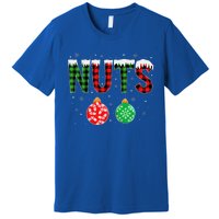 ChestNuts Funny Matching Chestnuts Christmas Couples Nuts Premium T-Shirt