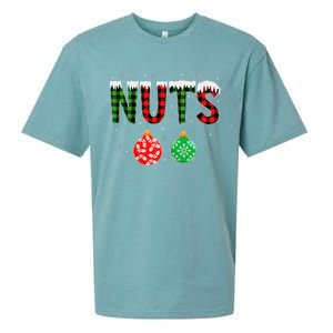 ChestNuts Funny Matching Chestnuts Christmas Couples Nuts Sueded Cloud Jersey T-Shirt