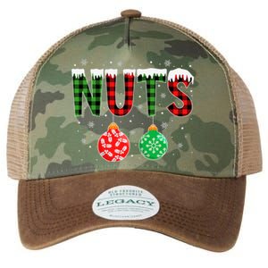 ChestNuts Funny Matching Chestnuts Christmas Couples Nuts Legacy Tie Dye Trucker Hat