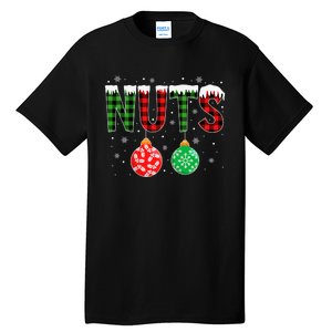 ChestNuts Funny Matching Chestnuts Christmas Couples Nuts Tall T-Shirt