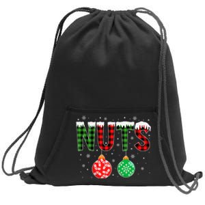 ChestNuts Funny Matching Chestnuts Christmas Couples Nuts Sweatshirt Cinch Pack Bag