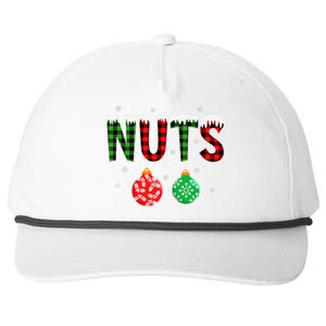 ChestNuts Funny Matching Chestnuts Christmas Couples Nuts Snapback Five-Panel Rope Hat