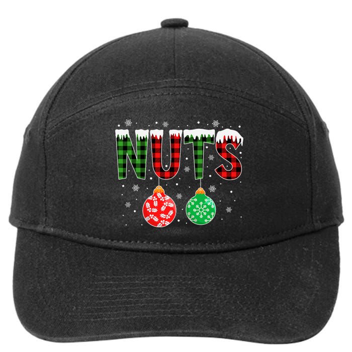 ChestNuts Funny Matching Chestnuts Christmas Couples Nuts 7-Panel Snapback Hat