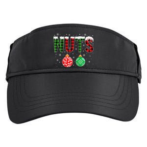 ChestNuts Funny Matching Chestnuts Christmas Couples Nuts Adult Drive Performance Visor